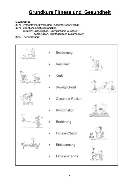 Sport Fitness Gesundheit Ppt Landkreis Gymnasium Annaberg