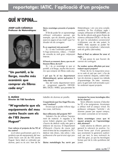 Revista Reviscola n. 2 - Institut Jaume Huguet