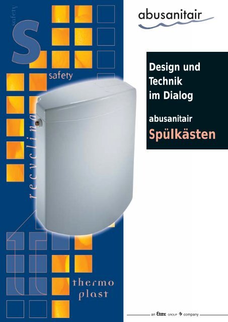 2-Mengen-Spülkasten - Abu-plast Kunststoffbetriebe Gmbh