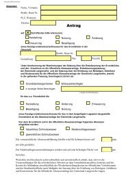 Antrag - Gemeinde Langerwehe