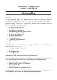Informationen zur Gewerbeanmeldung - Gemeinde Langerwehe