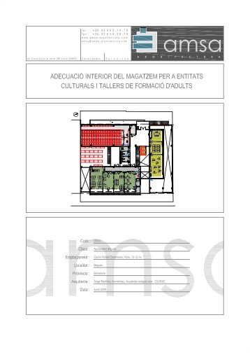 índex del projecte - Ajuntament de Begues