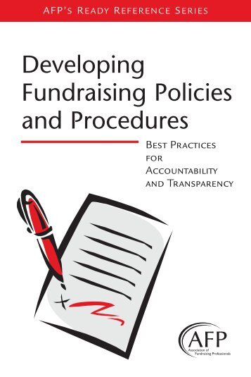 Developing Fundraising Policies and Procedures - Association of ...