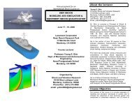 underwater explosion short course - Lansmont Corporation