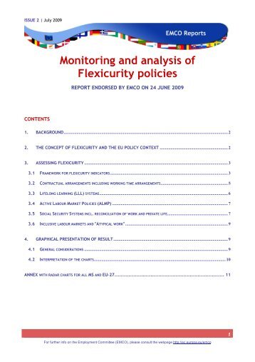 Monitoring and analysis of Flexicurity policies - European ...