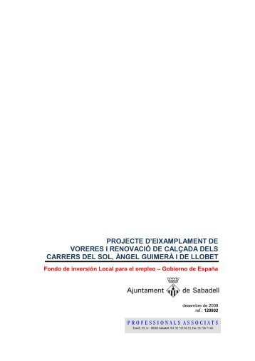 annex nº 1 - Ajuntament de Sabadell