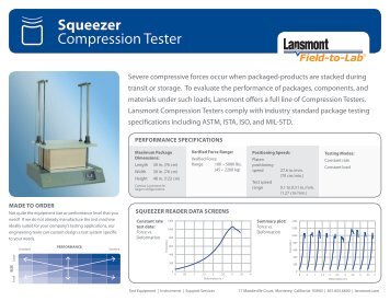 Squeezer Compression Tester