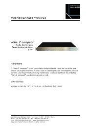 compact Mark 2_esp.PDF - LaserAnimation SOLLINGER GmbH