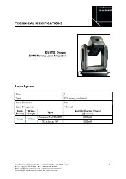 BLITZ Stage.PDF - LaserAnimation SOLLINGER GmbH