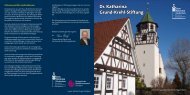 Dr. Katharina Grund-Krehl-Stiftung - Laurentiuskirche