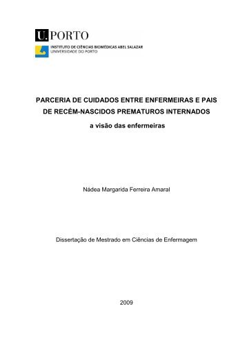 Dissertação mestrado Parceria de cuidados entre enfermeiras e ...