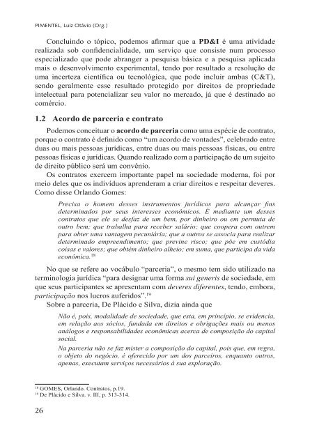 Manual Básico de Acordos de Parceria de PD&I - Fortec