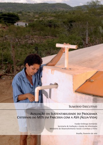 Avaliação da Sustentabilidade do Programa Cisternas do MDS em ...