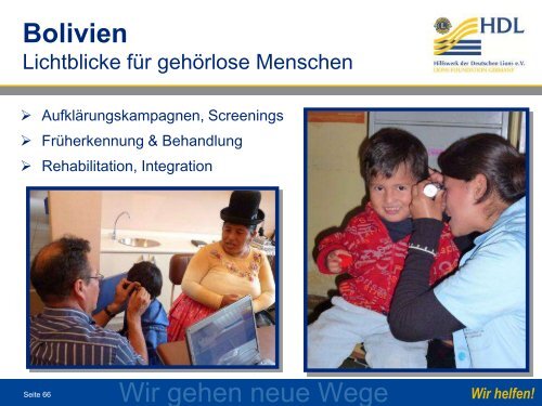 Informationen zu HDL - Lions Club Waldbronn