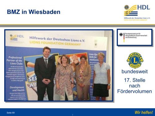 Informationen zu HDL - Lions Club Waldbronn