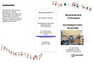 Flyer KOOP-Klasse - Lebenshilfe Bühl eV