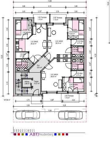 Page 1 15,00 3.02 Bad 5.14 mÂ² 16 Stg. 17.5/28 1.04 Schlafen 10.24 ...