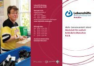 Werkstatt P.U.R. - Lebenshilfe Nienburg