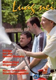 Erfolge bei den Special Olympics - bei der Lebenshilfe Ostallgäu eV