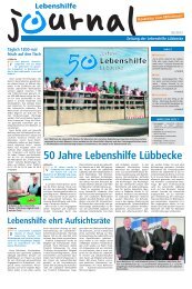 50 Jahre Lebenshilfe Lübbecke