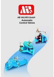 Automatic Control Valves - AB Valves Gmbh