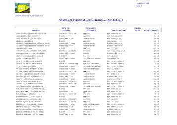 listadotransparencia 06 2012.pdf - Municipalidad de Padre Las Casas