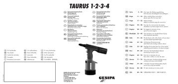 TAURUS BA 1-4 Umschlag - Gesipa