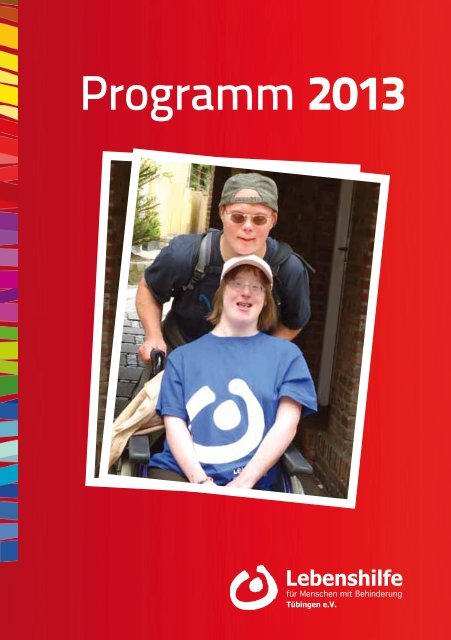 Jahresprogramm 2013 - Lebenshilfe Tübingen