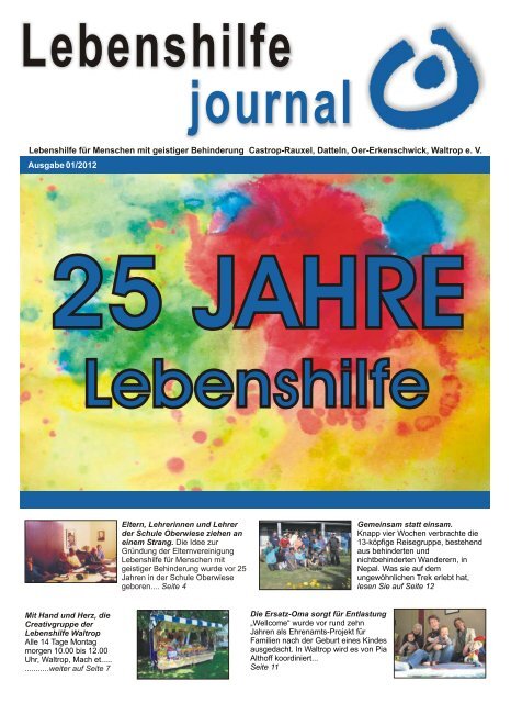 Ausgabe 01-12 - Lebenshilfe Waltrop