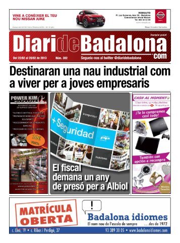 Destinaran una nau industrial com a viver per a ... - Diari de Badalona