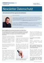 Newsletter Datenschutz 06/2010