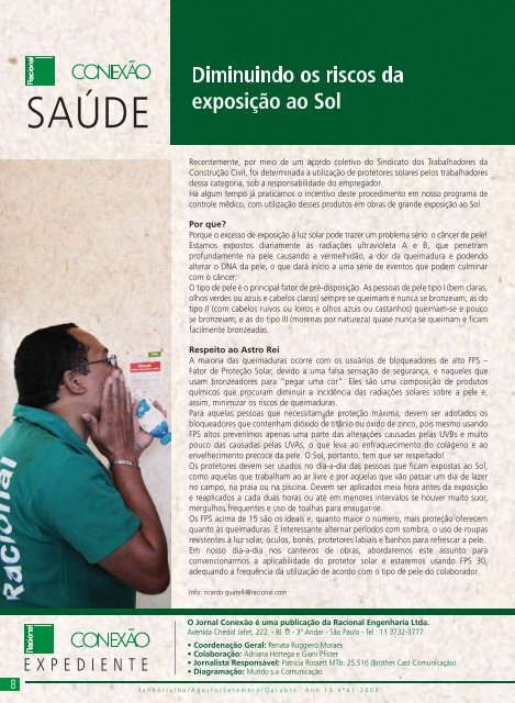 Conexão 41 - 2009 - Junho / Julho / Agosto - Racional Engenharia