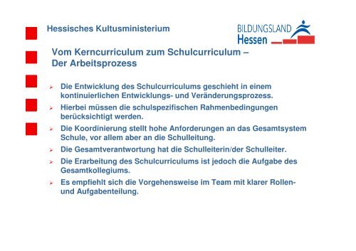 Kompetenzorientierung im Unterricht das neue Kerncurriculum für ...