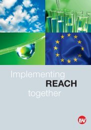 Implementing REACH together - Lehmann & Voss & Co.