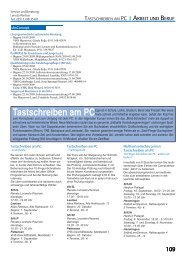 PC I ARBEIT UND BERUF - Leine VHS