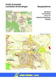 Steckbrief Flst. 32/11+12 - in Leinfelden-Echterdingen