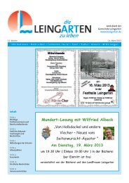 KW 11 - Gemeinde Leingarten