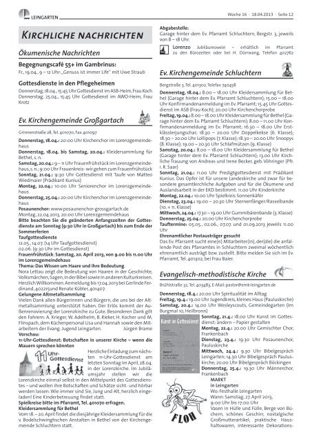 KW 16 - Gemeinde Leingarten