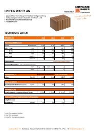 PDF - Technische Daten - Leipfinger-Bader KG