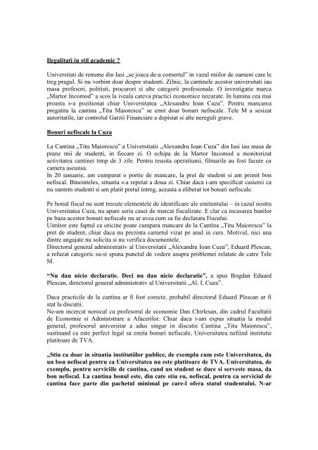 Cititi documentul atasat (fisier .pdf) - Tele M