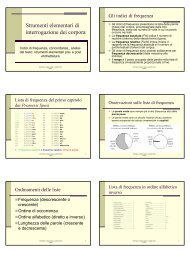 Strumenti elementari di interrogazione dei corpora - Alphabit.net