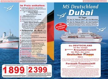 MS Deutschland - LEITNER Reisen