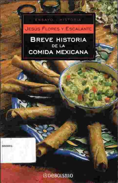 BREVE HISTORIA COMIDA MEXICANA