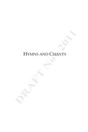 HYMNS AND CHANTS - MusicaSacra