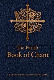 The Parish Book of Chant, 2nd Edition - MusicaSacra