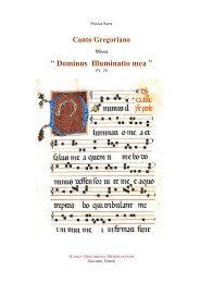 Libretto Dominus Illuminatio Mea - Canto Ambrosiano