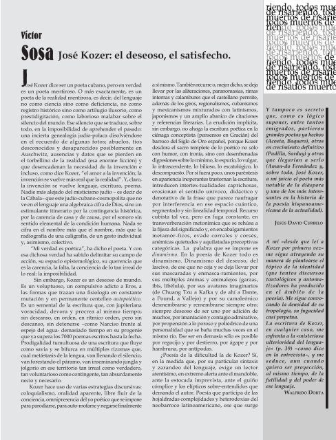 Revista Artística y Literaria Año VIII. No.1 enero-abril 2007 - Atenas