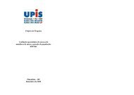 Boletim Técnico - UPIS