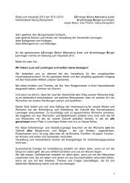 Unabhängige Bürger Lenningen (LEGAL/UBL)