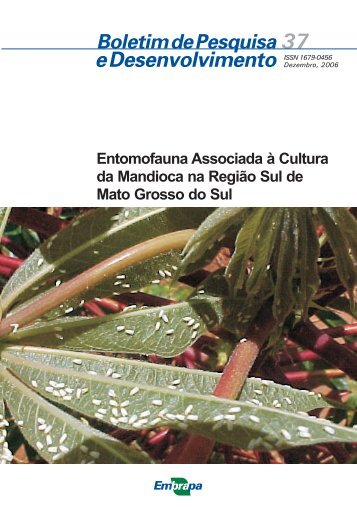 Entomofauna Associada à Cultura da Mandioca na Região Sul de ...